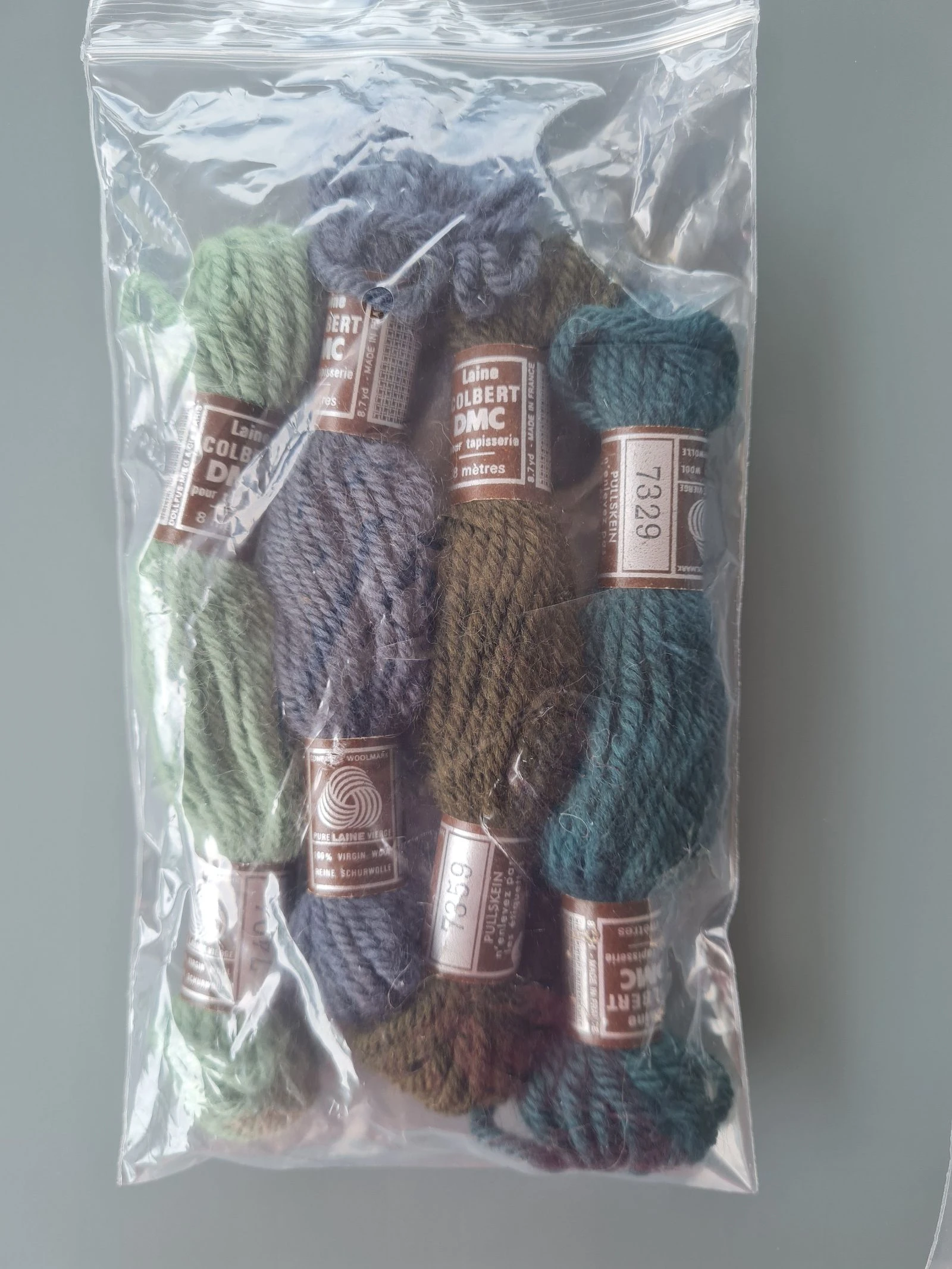 Grote partij nieuwe 100% pure wol 🌺( 61 rollen ) DMC – photo 4